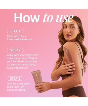 Bali Body Instant Tan Cream | Fast-Drying Minimal Transfer | Suitable for All Skin Types Including Sensitive Skin (150 ml/5.07 fl oz) - Buy Online on GoSupps.com