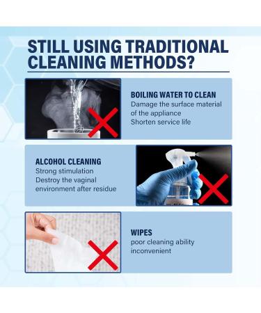 Buy Fresh Foaming Toy Cleaner - Gentle & Non-Irritating 100ml | Effective Foam Cleaner for Safe Toy Decontamination - Buy Online on GoSupps.com