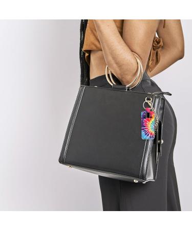 POPETPOP Lipstick Keychain Set - 5pcs Portable Neoprene Lip Balm Holders | Clip-On Rainbow Sleeve for Easy Access - Shop Now - Buy Online on GoSupps.com