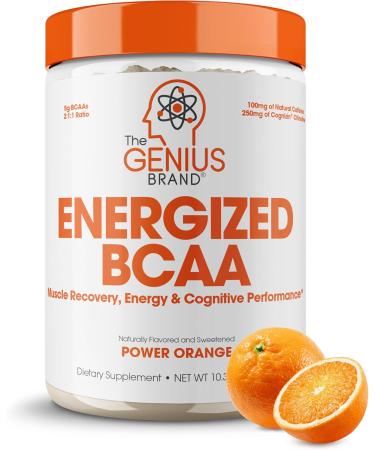 Genius Bcaa Powder - Orange - 20 Servings - Buy Online on GoSupps.com