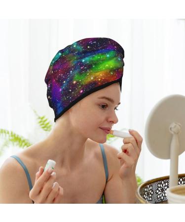 Hair Towel Wrap - Quick Drying Hair Turban with Button | Bright Universe - Buy Online on GoSupps.com