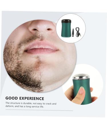 Buy 1 Set Razor Electric Shaver for Men - 3D Floating Travel Mini Trimmer & Body Shaver - Aluminum Alloy Grooming Tool in Green - International Shipping Available - Buy Online on GoSupps.com