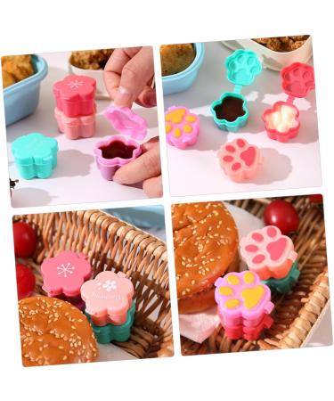 8pcs Soy Sauce Picnic Supplies Salad Container Seasoning Boxes Kitchen Supplies Convenient re-usable - Buy Online on GoSupps.com