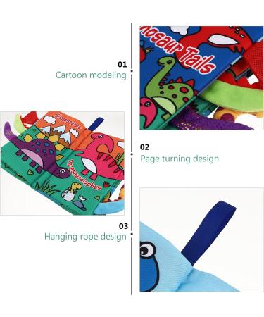 Toyvian Baby Handbuch - Soft Animal Theme Towel Books for Early Education 6-12 Months | Ideal for Cradle & Kindergarten - Buy Online on GoSupps.com