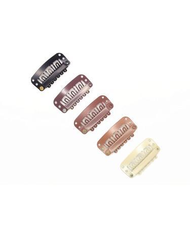 Buy iExtension 20 Beige Clip-in Hair Extensions | Real Hair Wefts & Clips for Durable Wigs - Buy Online on GoSupps.com