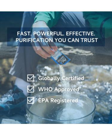 P&G Purifier of Water Portable Water Purifier Packets - 240 Packets - Buy Online on GoSupps.com