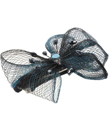 Beaupretty Tea butterfly hair clip flower headpiece for women bridal headpiece retro decor tea party fascinators ponytail clip mesh bow bow clip bow hair clips large hair girl hair Hair - Buy Online on GoSupps.com