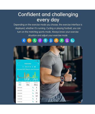 Non-Invasive Blood Glucose Smartwatch | Blue Smart Watch Glucose Monitor - Buy Online on GoSupps.com