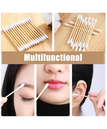 Sularpek Cotton Buds 100 Pcs - Bamboo Cotton Swabs for Ear & Makeup Cleaning - Buy Online on GoSupps.com