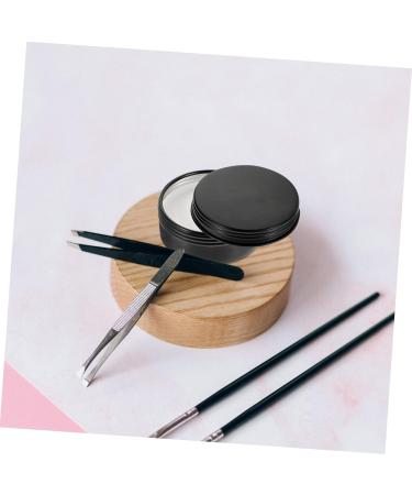 WOFASHPURET Brow Mapping Eyebrow Paste Eyebrow Makeup Tools Fake Leather Miss Eyebrow Shape Painting Brow Cream 5x5cm As Shown - Buy Online on GoSupps.com