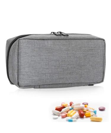 Simlug Insulin Cooler Travel Case Portable Insulin Cooler Protector Bag Organizer Insulation Cooling Pouch Case(Gray)