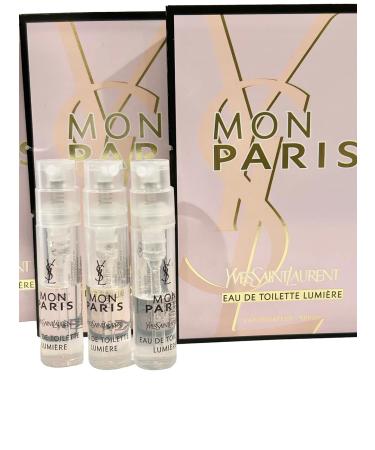 YVES SAINT LAURENT Sample Perfume YSL Sample Perfume Mon Paris EDT Lumiere Sample Women Perfume 1.2 ml / 0.04 oz - set of 3 - Buy Online on GoSupps.com