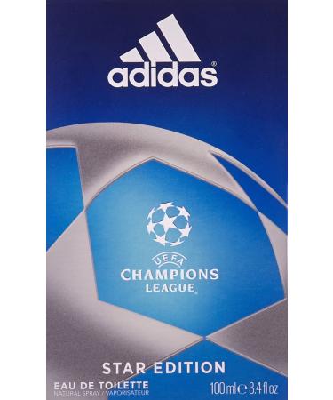Adidas UEFA Champions League Star Edition Eau de Toilette 100 ml / 3.4 fl oz - Buy Online on GoSupps.com