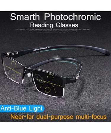 Buy Outfany Intellireaders Titanium Reading Glasses 3.5X - Stylish Grey Readers for Men & Women | International Shipping Available - Buy Online on GoSupps.com