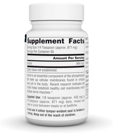 Source Naturals Pure Inositol Dietary Supplement - 2 oz Powder - Buy Online on GoSupps.com