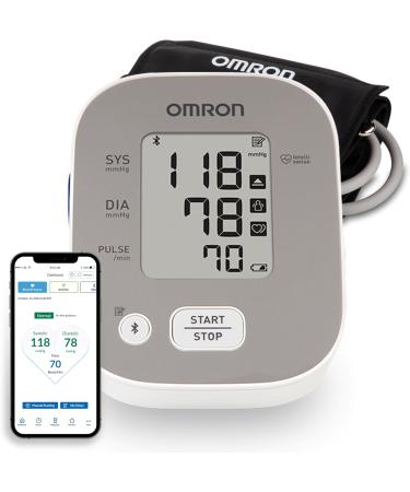 OMRON Bronze Blood Pressure Monitor for Home Use & Upper Arm Blood Pressure Cuff - #1 Doctor & Pharmacist Recommended Brand - Clinically Validated - Connect App