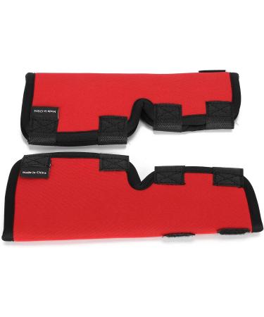 Dog Leg Protector Flexible Dog Leg Support Brace for Pet Dog (L) L Red - Buy Online on GoSupps.com