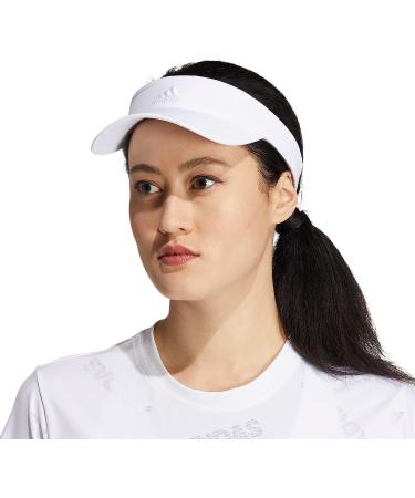 adidas Women's Match Visor - White/White | One Size - Buy Online on GoSupps.com