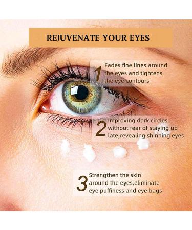 Snail Eye Cream Snail Eye Cream for Dark Circles and Puffy Eyes Eye Bags Remover Eye Cream Anti aging Under Eye Cream Reduce Lines Wrinkles Puffiness and Dark Circles for All Skin Types - Buy Online on GoSupps.com