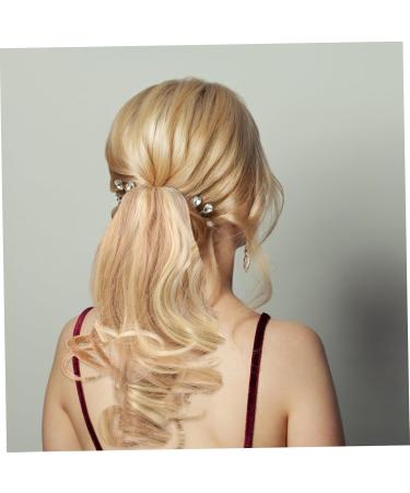 Ipetboom High temperature wire long hair piece ponytail Miss curly women headdress extend natural natural looking hair extensions Hair piece curly bang wig human hair - Buy Online on GoSupps.com