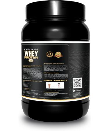 Whey Protein | Pure Protein with Collagen + Magnesium | Tones and Increases Muscle Mass | Protects Muscles and Aids Fibrous Tissue Recovery | 1000g Chocolate Protein - Buy Online on GoSupps.com