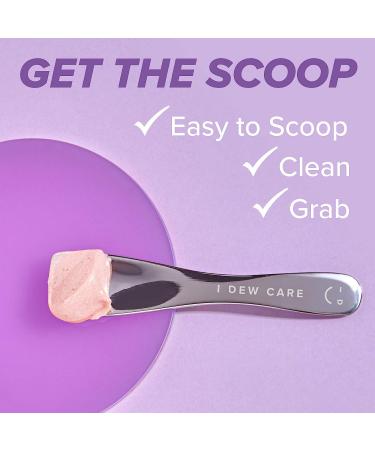 I Dew Care Multi-functional Applicator - Get The Scoop  Gift, Stainless  Steel Spatula, Beauty Tool for Cream, Lip Balm, Wash-Off Masks, Mixing,  Depuffing