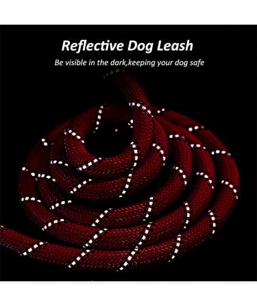 DDSCOLOUR Double Dog Leash Coupler No Tangle 360 Swivel Reflective Double Lead Dual Two Dog Lead Splitter fo Fits Small Medium Large Dogs 30 inch(Diameter:0.8-1.2cm) Red 0.39"(1.0cm) Red - Buy Online on GoSupps.com
