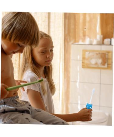 Minkissy Children's Toothbrush Toy Set - 4 Fun Car Cleaning Accessories & Sensitive Toothbrushes for Kids - Baby & Child-Friendly Game with Suction Cups - Buy Online on GoSupps.com