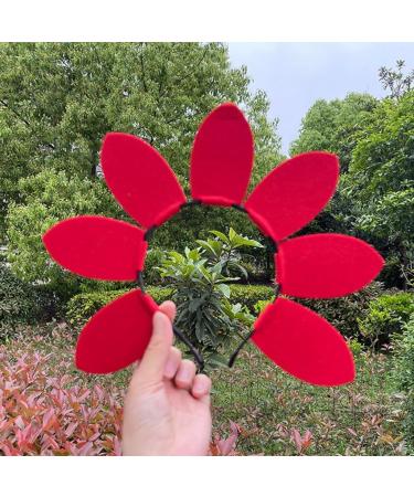 hgnxa Summer Hair Hoop Headwear for Floral Party Headband Birthday Party Sunflower Theme Floral Gathering Color - Buy Online on GoSupps.com