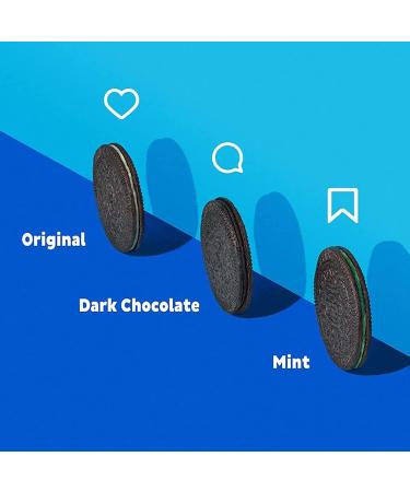 OREO Thins Dark Chocolate Creme Sandwich Cookies - Family Size 13.1 oz - Buy Online on GoSupps.com