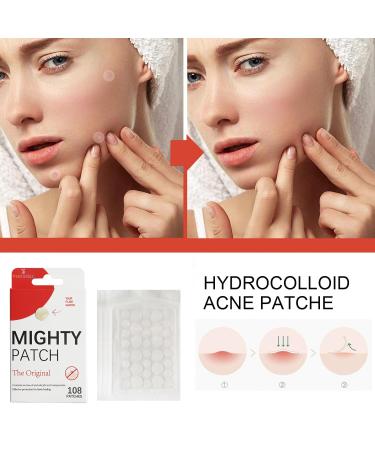 Original Hydrocolloid Acne Patches - 108 Count Spot Stickers for Zits & Blemishes | International Shipping - Buy Online on GoSupps.com