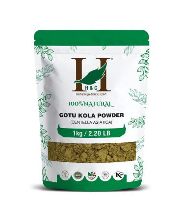 H&C 100% Natural Gotu Kola Powder (Centella Asiatica) - 1Kg