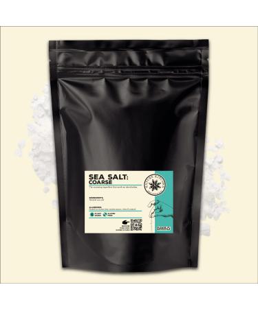 Nature Kitchen Sea Salt Coarse 1Kg Seasoning Spices And Herbs. Gluten-Free and Vegan Everyday Cooking Blends For Marinades Sauces Frying Baking Or Grilling