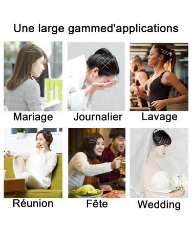 50 Silver Bobby Pins - Durable Hair Clips for Fine Hair | Secure Hold & No Slip | Perfect Hair Accessories - Buy Online on GoSupps.com