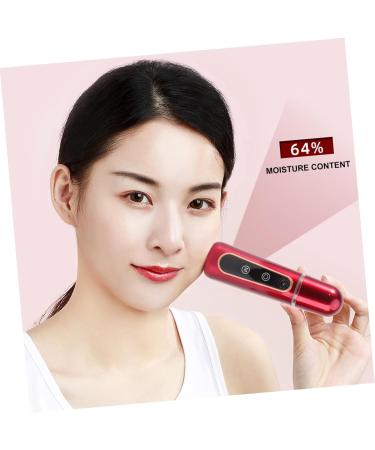 FOMIYES Nano Facial Mister Eyelash Mister Mini Facial Mister Facial Humidifier Mist Sprayer Steamboat Cool 14X3.9X3.9CM Red - Buy Online on GoSupps.com