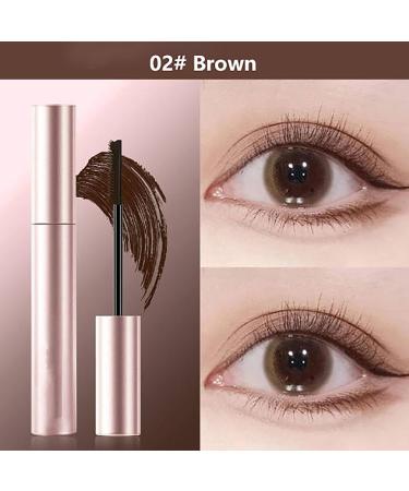 Mascara Duo Noir & Marron Mascara recourbant d finition naturelle waterproof et r sistant la transpiration longue tenue sans bavures id al pour le maquillage des cils - Buy Online on GoSupps.com