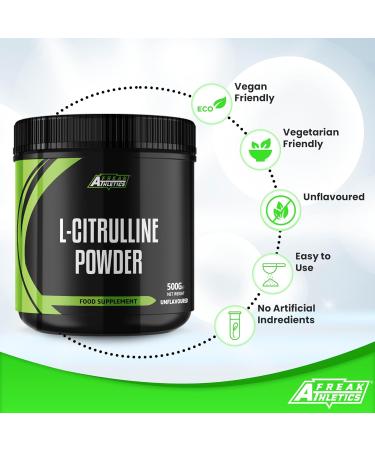 L-Citrulline Powder 500g Unflavoured | Freak Athletics Supplement - Buy Online on GoSupps.com