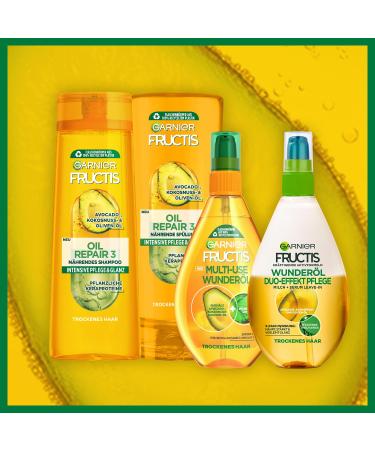 Garnier Fructis Multi-Use Wunderol for Dry Hair - 150 ml | Nourishing Oil Treatment - Pack of 1 for International Shipping - Buy Online on GoSupps.com