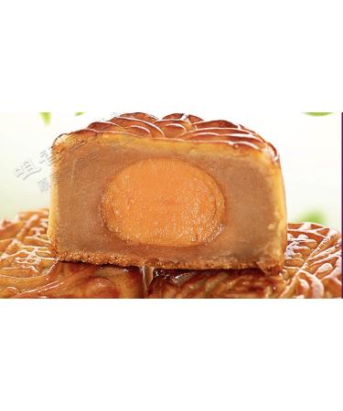 Xiang Jiang Ting Mooncake Single Yolk - White Lotus Seed Paste with 1 Yolk - Buy Online on GoSupps.com