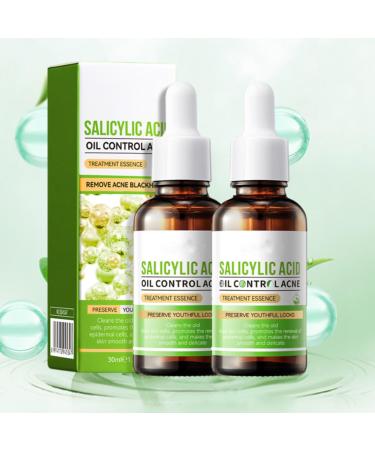 Salicylic Acid Oil Control Essence Serum minimalist salicylic acid serum Reduces Shine Maintains Skin Cleanliness (2P)