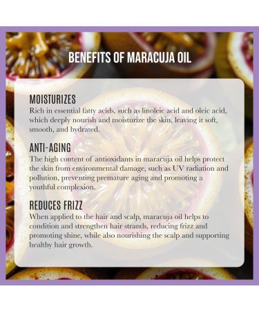 Buy Maracuja (Passion Fruit) Seed Facial Oil | Cold Pressed Moisturizer for All Skin Types | 4 fl oz - International Shipping - Buy Online on GoSupps.com