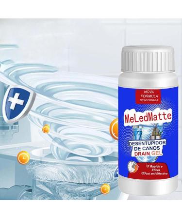 Meledmatte Toilet Drain Cleaner Powerful Pipe Dredging Agent Unblock Clogged Drains Powerful Sink and Drain Cleaner Pipeline Dredging Agent for Kitchen Toilet Pipeline Quick Cleaning Tool (3) - Buy Online on GoSupps.com
