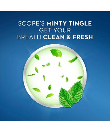 PROCTER & GAMBLE Crest + Scope Rinse Classic Mint 36 Ml Bottle 180/carton - Buy Online on GoSupps.com