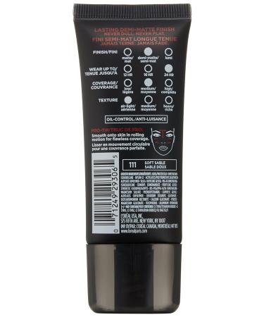 L'Oreal Infallible Pro-Matte Foundation 111 Soft Sable - Long-lasting Matte Finish (1 fl oz) - Buy Online on GoSupps.com