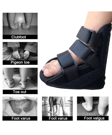 AFO Drop Foot Brace for Kids | Toddler Ankle Foot Orthotics Night Splint | Baby Foot Stabilizer for Improved Standing & Walking (14CM - Buy Online on GoSupps.com