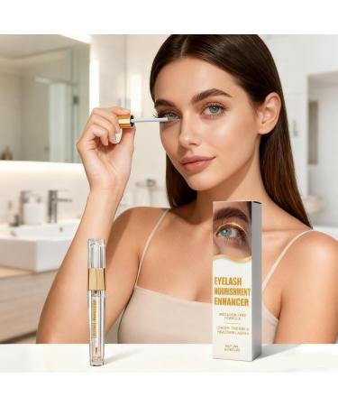 Eyelash Enhancer 3ml Eyelash Thickening Solution for Men and Women Promotes Fuller Stronger and Longer Eyelashes Ideal for Daily Makeup Weddings Parties etc. - Buy Online on GoSupps.com