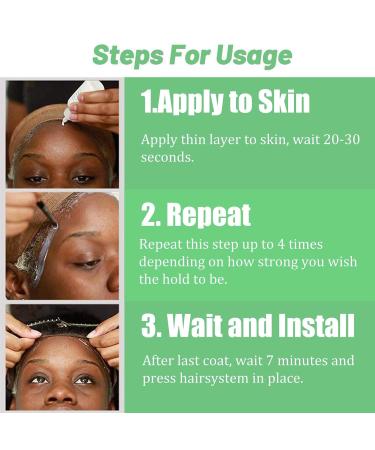 Lace Wig Glue Waterproof Lace Glue For Lace Front Wig Glue Ultra Hold Hair Bonding Glue For Invisible Front Hair Replacement For Lace Hairpiece Wigs Professional Hair Extension Glue - Buy Online on GoSupps.com