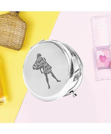 Indian Princess Pocket Mirror | Fairy Tale Fans Gift | Colors of the Wind Compact Makeup Mirror for Women, Girls, Teenagers - Buy Online on GoSupps.com