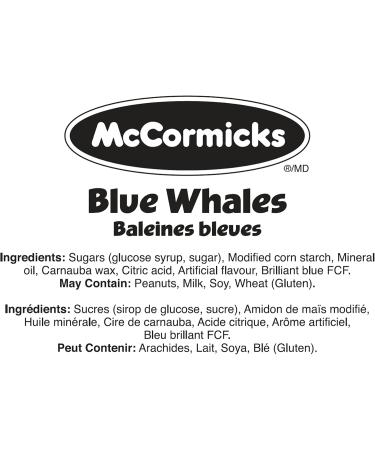McCormicks Blue Whales - Gummies - Bulk Candy Bag 1.8kg - Buy Online on GoSupps.com