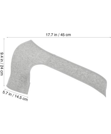 Healifty Shoulder Brace Rotator Cuff Support Brace for Men Women Shoulder Compression Sleeve Orthopedic Care Shoulder Brace Support Wrap for Pain Relief M Light Grey - Buy Online on GoSupps.com